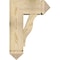 Ekena Millwork Funston Arts and Crafts Rough Sawn Bracket w/ Offset Brace, Douglas Fir, 8"W x 18"D x 26"H BKT0806X18X26FST03RDF - alternate 4